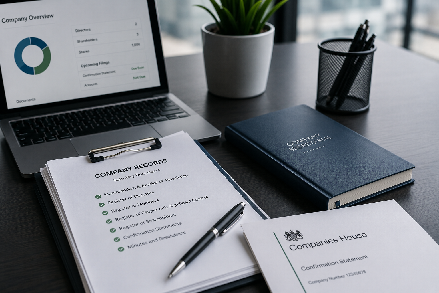 Company records and Companies House documentation