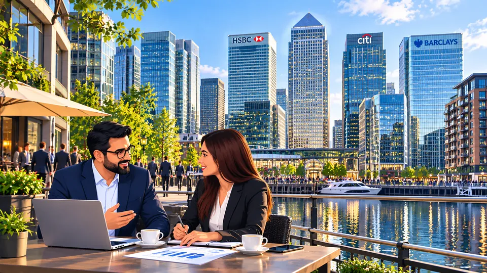 Accountants in Canary Wharf supporting companies and professionals