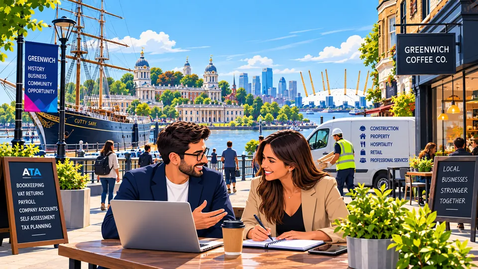 Accountants in Greenwich supporting local businesses and entrepreneurs