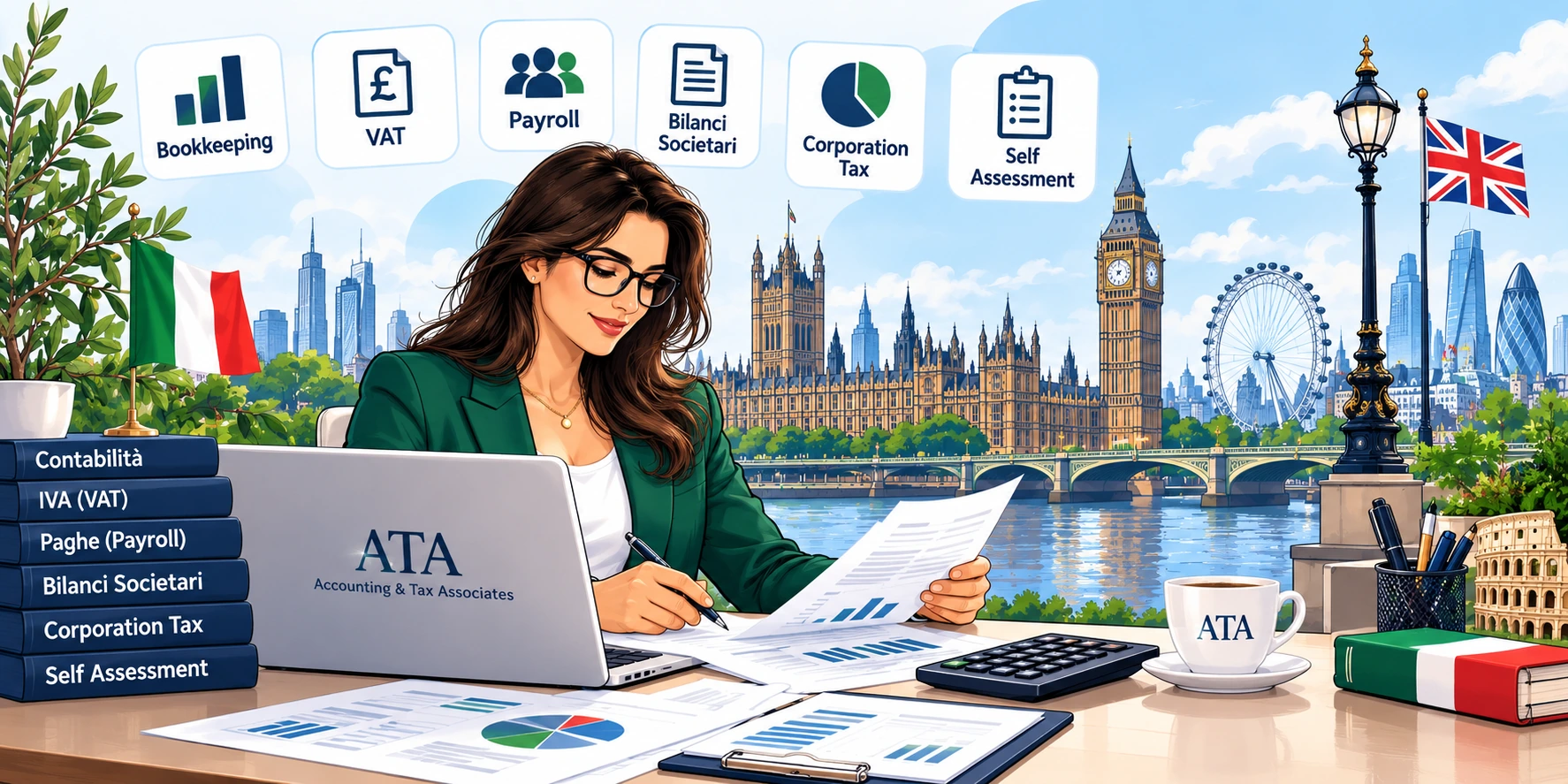 servizi contabili a Londra